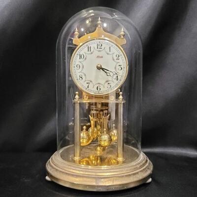 Vintage Brass 400-Day Kundo Anniversary Clock