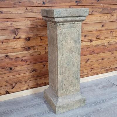 Stone-Look Column 4ft Pillar / Plant Stand