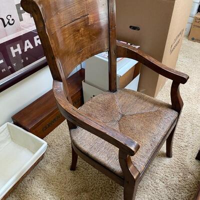 Antique wood chair (very heavy) $95