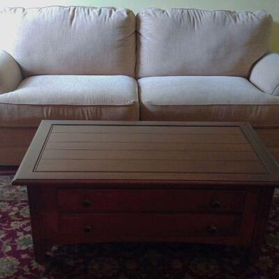 La-Z-Boy Couch And Bassett Coffee Table