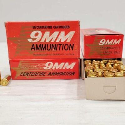 #814 • Approx 200 Rounds of 9mm