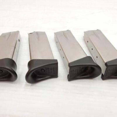 #756 â€¢ Glock Pearce Grip PG-XD Magazines, 9 Rounds Includes 4 Magazines.
