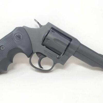 #366 • Rock Island 200 .38spl Revolver with Case NO CA BUYERS
OUT OF STATE BUYER ONLY

Serial Number: 2154181
Barrel Length: 4