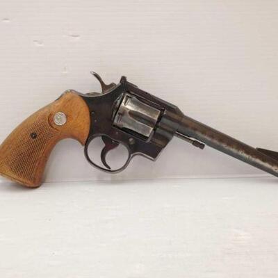 #370 â€¢ Colt Officers Model Match .38 Spl Revolver: Serial Number: 937151 Barrel Length: 6"