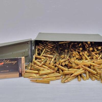 #920 â€¢ Full Metal Ammo Can of Remington PMC Bronze 223