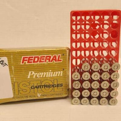 #856 â€¢ 24 Rounds of 357 Federal Magnum Ammo