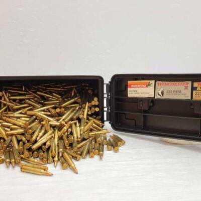 #926 â€¢ Full Plastic Ammo Can of Winchester 223.