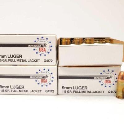 #816 • 200 Rounds of 9mm Luger. 
