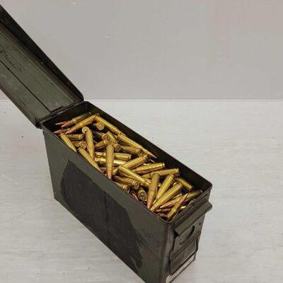 939	

Full metal ammo can with .308 rounds
Brabds Include: American Eagle, Federal Premium