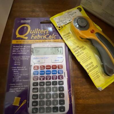 Quilter's FabriCalc and Rotary Cutter...