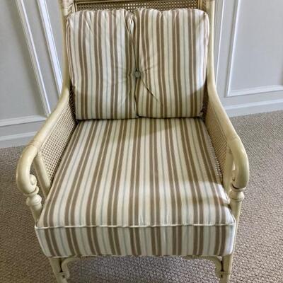One of a pair of gorgeous side chair. Sold separately