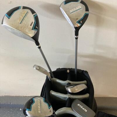 Strata left handed golf clubs