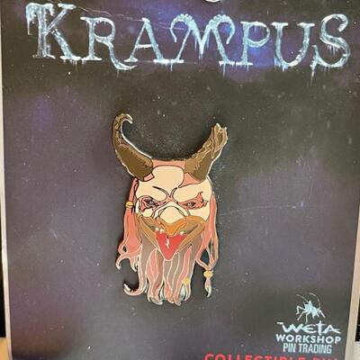 KRAMPUS trading pin