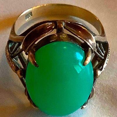 AFC181 18K Jade? Ring