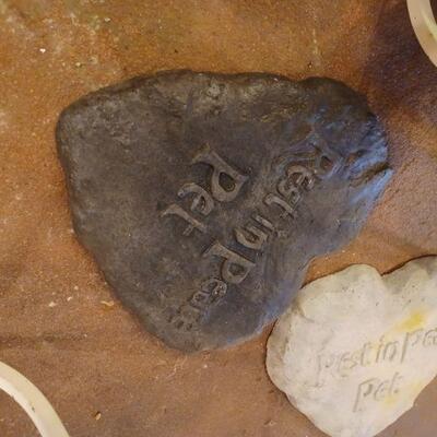 Tombstones for pets. Only $20 each mentioned. Org