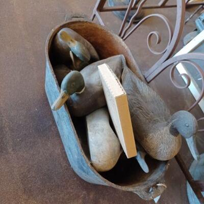 Vintage duck decoys