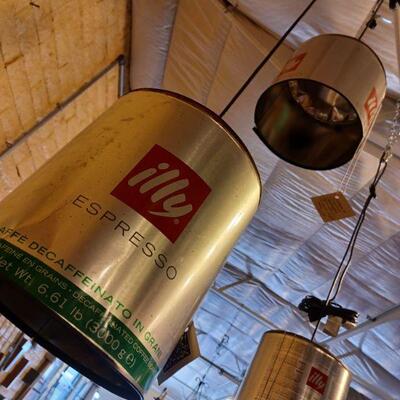 Italian coffee pendant light