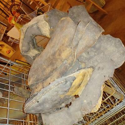 Antique western saddle