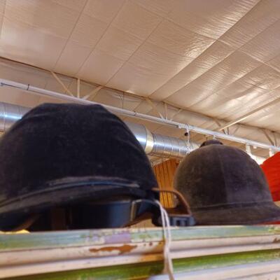 Vintage jockey hats