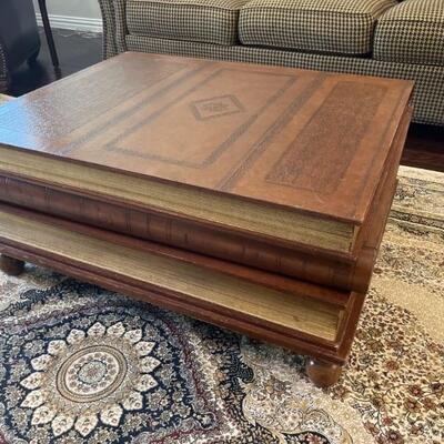 Mailtland-Smith Leather Covered Coffee Table
