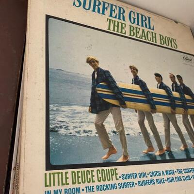 Vintage The Beach Boys, surfer girl  album 