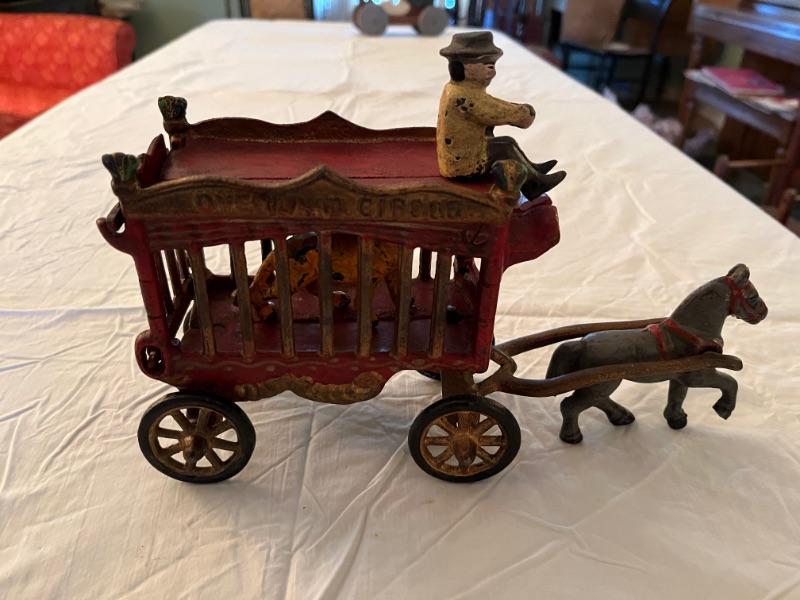 antique cast iron toy