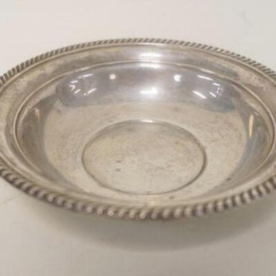 1249	GORHAM STERLING BOWL, 2.9 TOZ, APPROXIMATELY 8 IN X 1 1/4 IN HIGH
