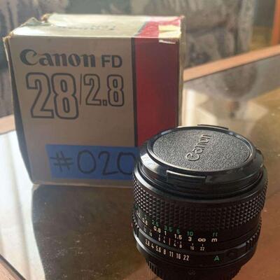 KKD020 Canon 28mm F2.8 Film Lens