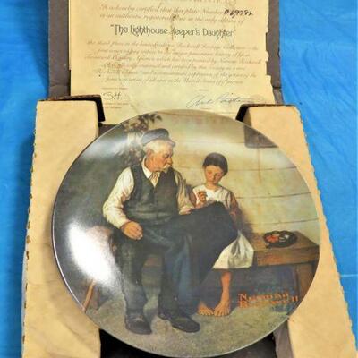 Norman Rockwell Plates