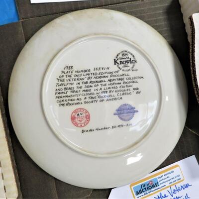 Norman Rockwell Plates