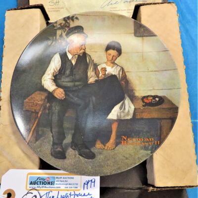 Norman Rockwell Plates