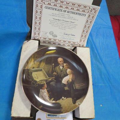 Norman Rockwell Plates