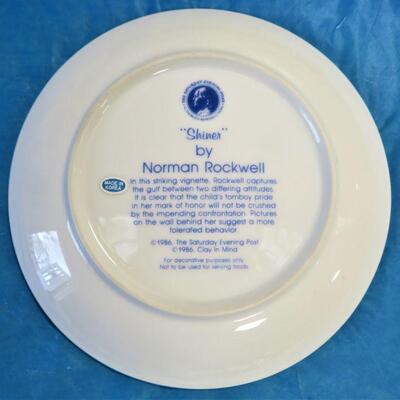 Norman Rockwell Plates