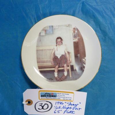 Norman Rockwell Plates