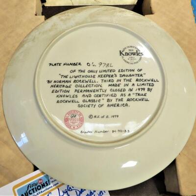 Norman Rockwell Plates