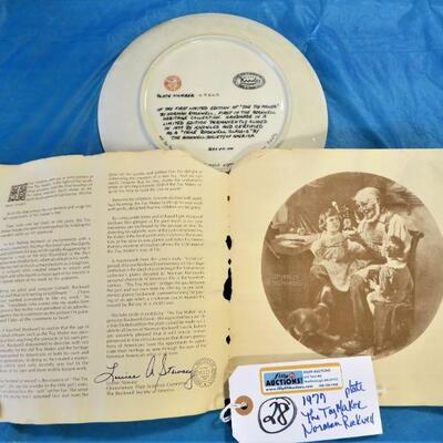 Norman Rockwell Plates