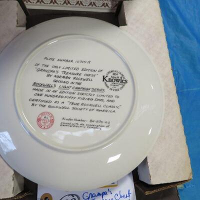 Norman Rockwell Plates