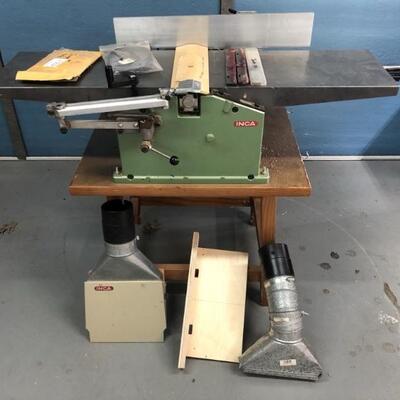 Inca Jointer Planer with Spare Parts & Accessories