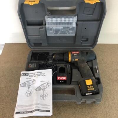 Ryobi Cordless Drill/Driver w/ Charger in Case