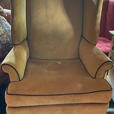 Ball and Claw foot Wingchair Fabulous