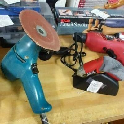 Various electric hand tools