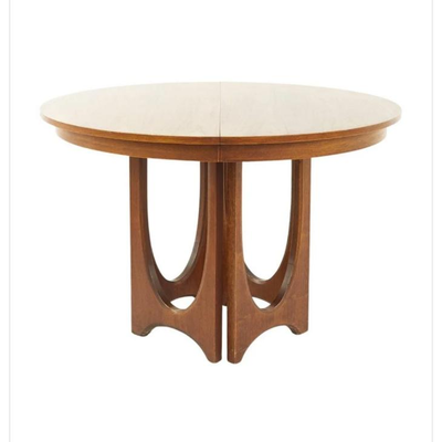 Brasilia by Broyhill table with two leaves 