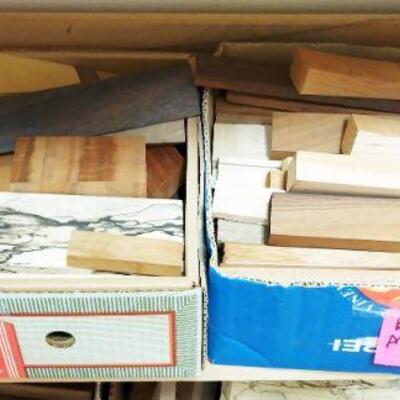 Wood sold in box lots