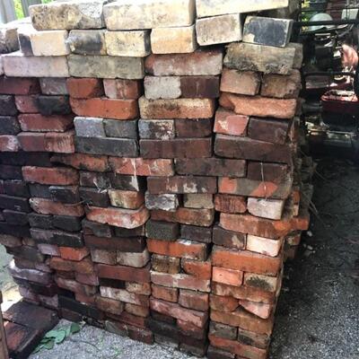 Bricks .25c ea or $200 for all half bricks .10c ea 