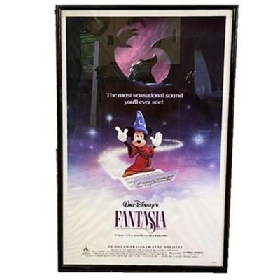Lot 126m
Walt Disney 'Fantasia' Movie Poster