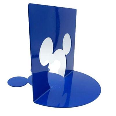 Lot 235
Disney Mickey Mouse Metal Die Cut Black Silhouette Bookends By Michael Graves