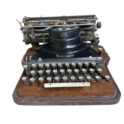 Lot 050-
Multiplex Hammond Typewriter With Case 1915
Lot 052
Cherry Five Drawer Jewelry Chest