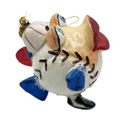 Lot 231
Katherines Collection Baseball Fish Ornament