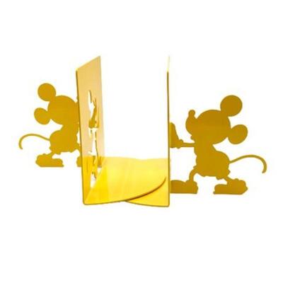 Lot 221
Disney Mickey Mouse Metal Die Cut Black Silhouette Bookends By Michael Graves