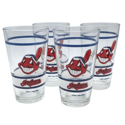 Lot 215
Cleveland Indians 1996 Collectible Pint Glasses